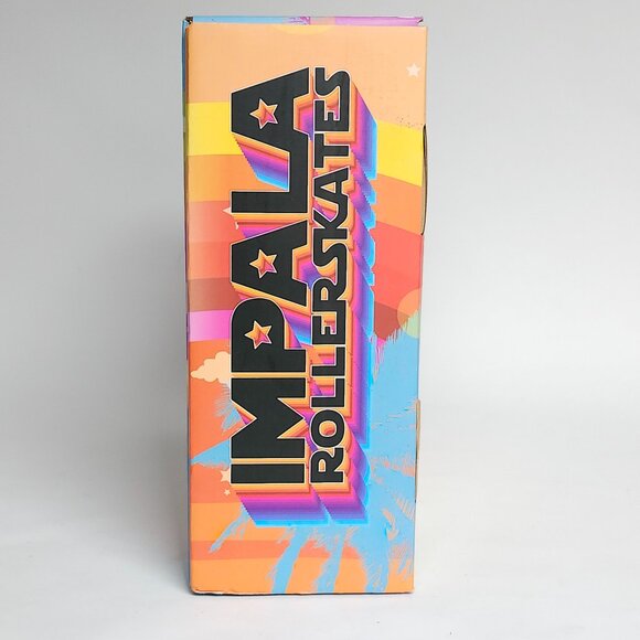 IMPALA Rollerskates BLACK BNIP Women's Size 6 Vegan Leather Booties - Picture 3 of 8